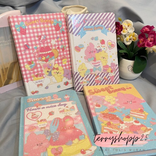 

Buku Diary Sweet Bunny Buku Diary Karakter Lucu Unik Jurnal Bisa COD