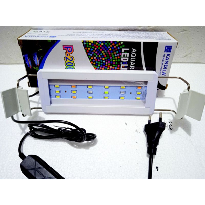 LAMPU AQUARIUM LED ATAS/ LAMPU LED AQUARIUM P200 RGB 5w Kandila Aquarium Aquascape