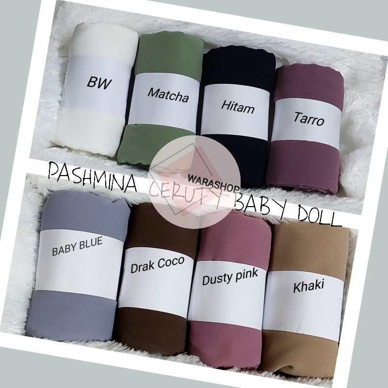 PASHMINA CERUTI BABYDOLL PREMIUM NON TALI