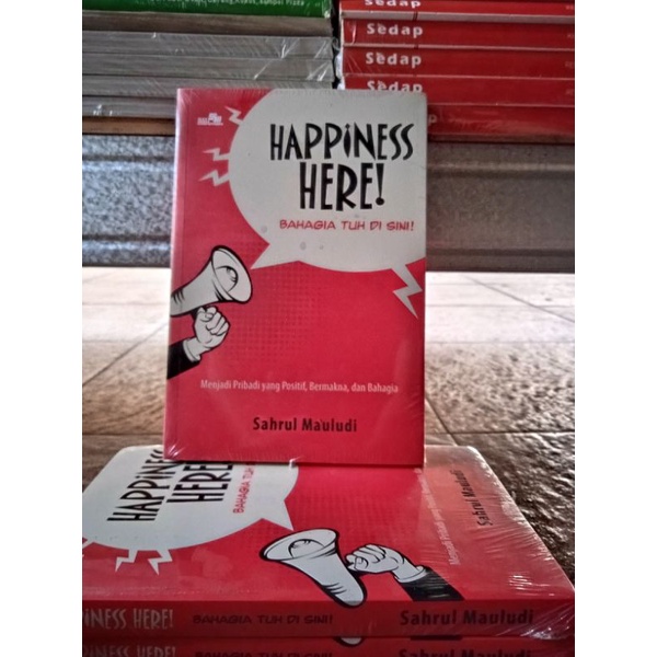 OBRAL BUKU BACAAN MOTIVASI / PENGEMBANGAN DIRI / INSPIRASI / BISNIS / INVESTASI / MILIARDER  MURAH ORIGINAL-Happiness Here