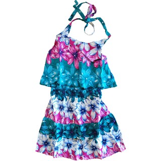  Baju Pantai Bali  Anak Perempuan Flower Pink Shopee 