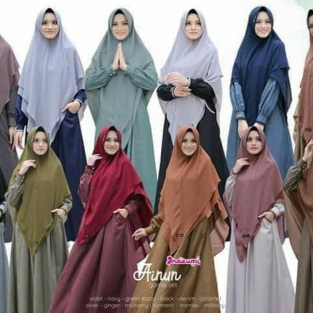Ainun gamis set