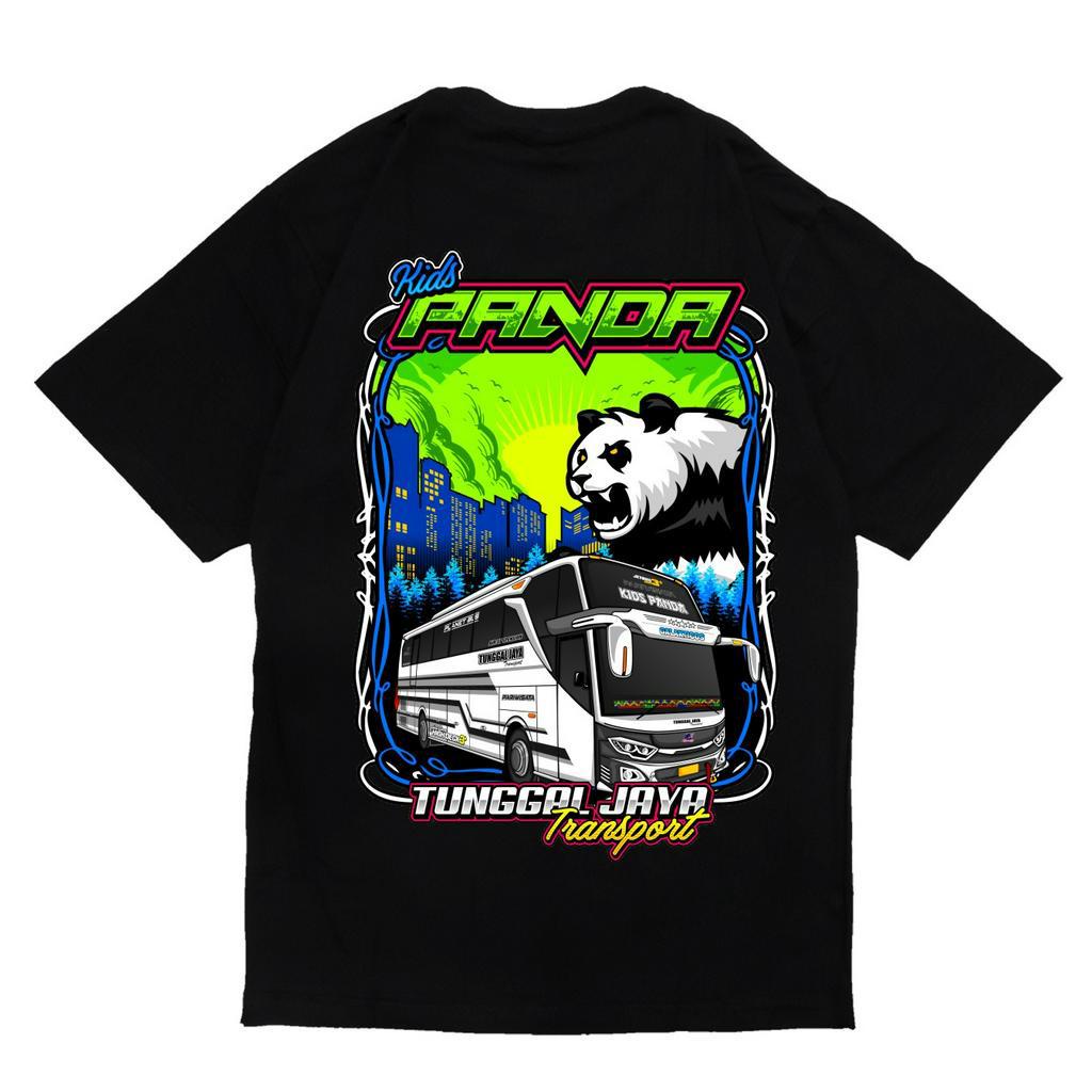 KAOS BISMANIA TUNGGAL JAYA KIDS PANDA KAOS BUSMANIA BISMANIA PANDA V3 GREEN