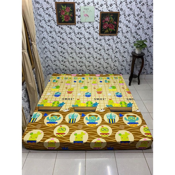 Sprei waterproof (anti air) motif bisa COD-Kaktus