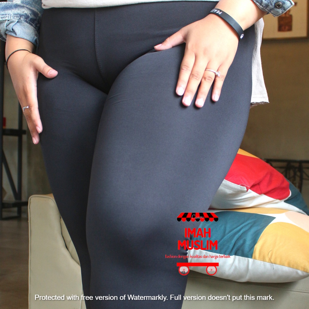 CELANA LEGGING PANJANG SUPER JUMBO BAHAN SPANDEK PREMIUM UKURAN XXL XXXL Polos BB 80KG - 120kg