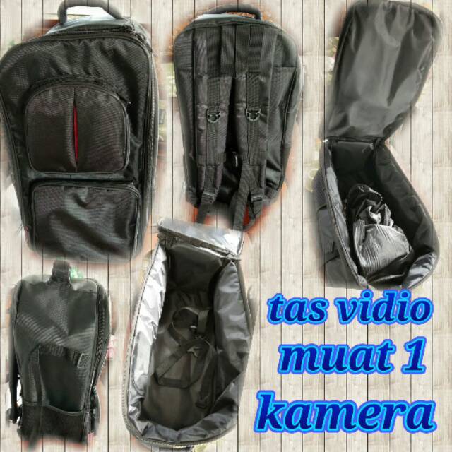 tas kamera vidio shooting isi satu