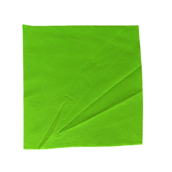 Jual Kain Flanel Hijau Stabilo 1 Meter Kain Hidroponik kain boneka