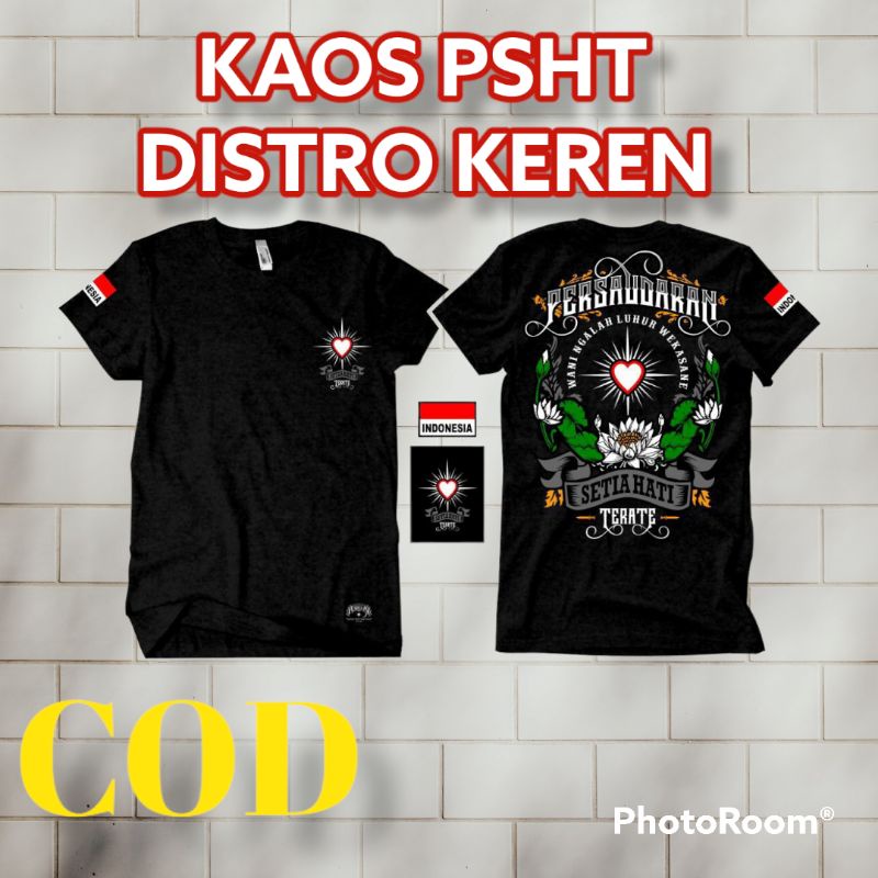 (COD) KAOS PSHT DISTRO KEREN TERBARU 2022-KAOS PSHT TERATE KEREN