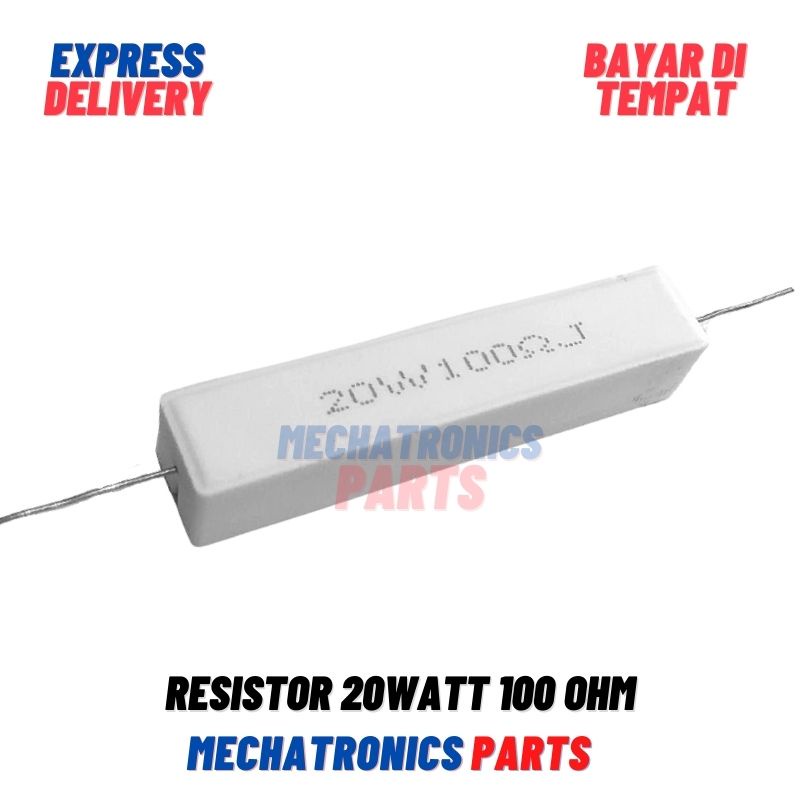 [PAS-9355] RESISTOR 20WATT 100OHM