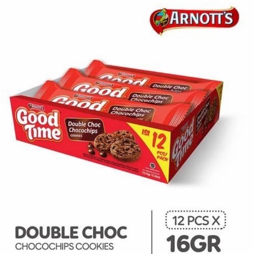 BOX - Good Time Double Chocochips Rainbow 16g isi 12pcs