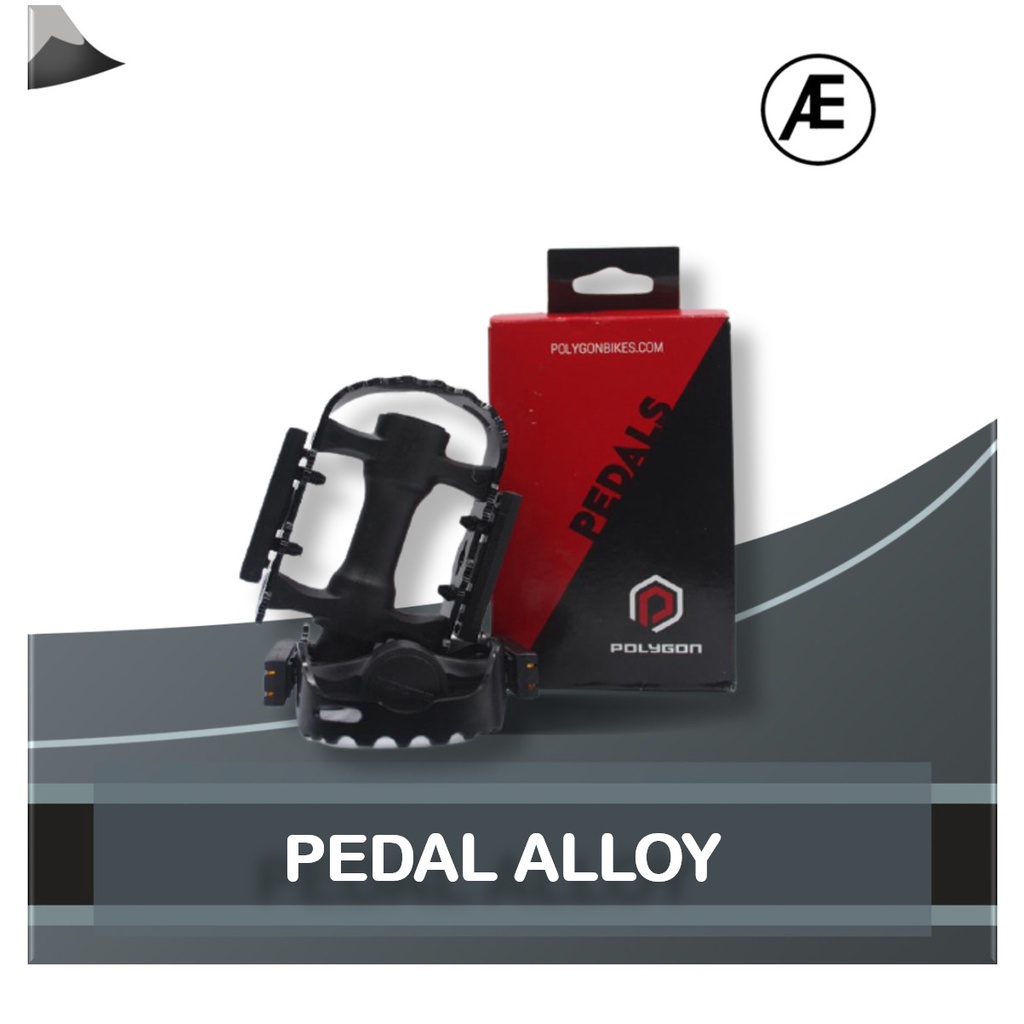 POLYGON PEDAL SEPEDA MTB ALLOY B