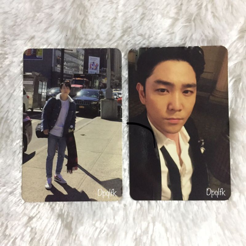 PHOTOCARD SUPER JUNIOR DONGHAE LEETEUK KANGIN REPLAY MAGIC