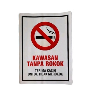 

Stiker Dilarang Merokok | Stiker Kawasan Tanpa Asap Rokok