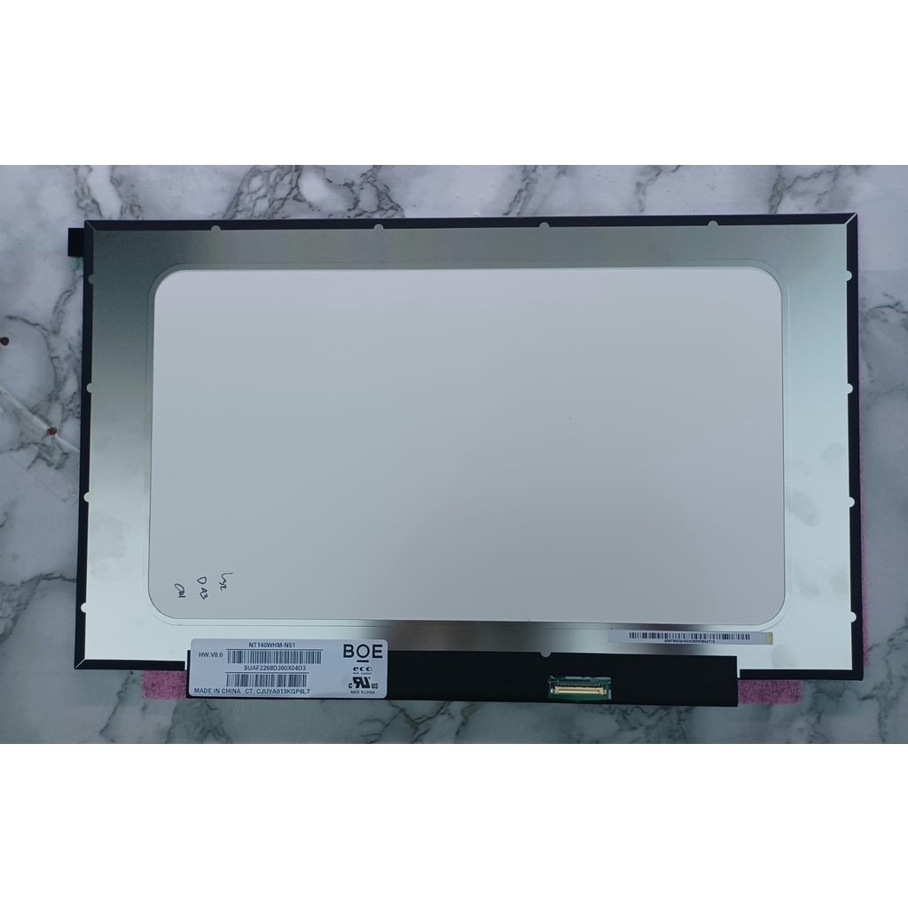 LED 14 SLIM 30PIN SMALL FRAME NON KUPING HD 1366*768