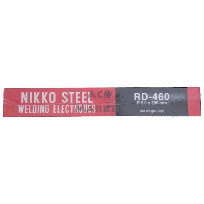 Kawat Las Listrik 2 Kg Rd 460 Nikko Steel 2 Mm X 300 Mm Rd-460 Rd460