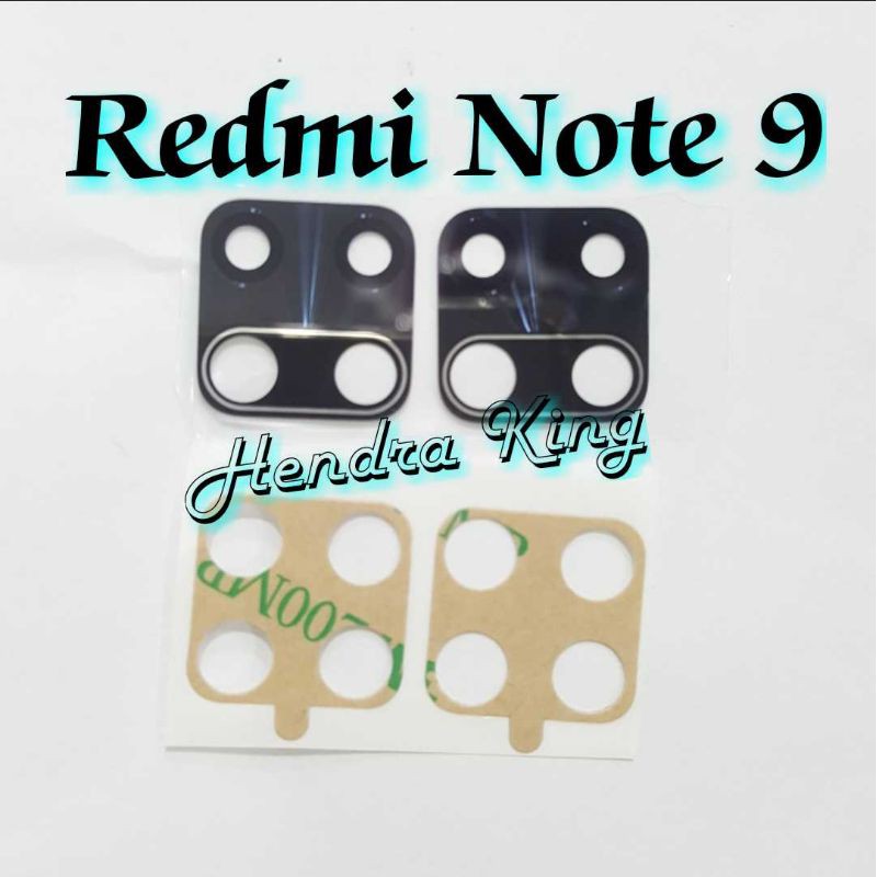 Kaca Kamera Redmi note 9 / Lensa Camera Redmi note 9