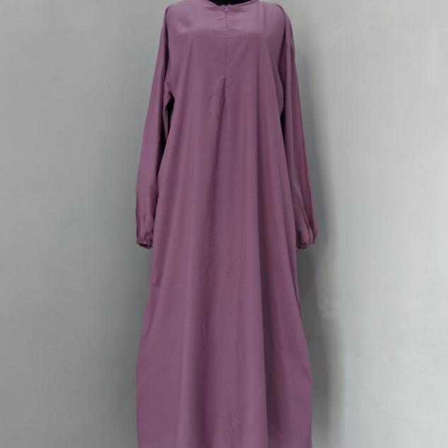 DASTER POLOS LENGAN PANJANG RAYON PREMIUM - Ungu