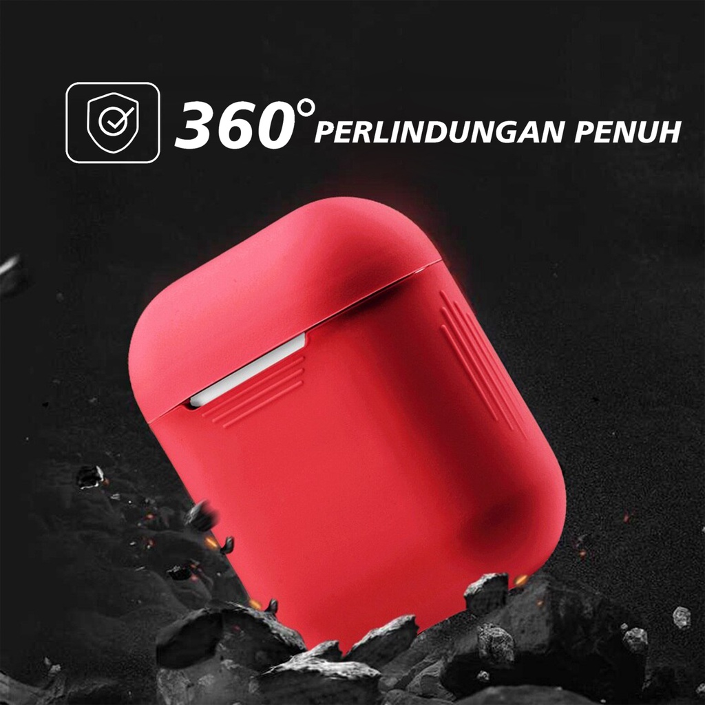 Case / Casing MB_Pods 2nd Generation (Premium Silicone Softcase + Free Hook)
