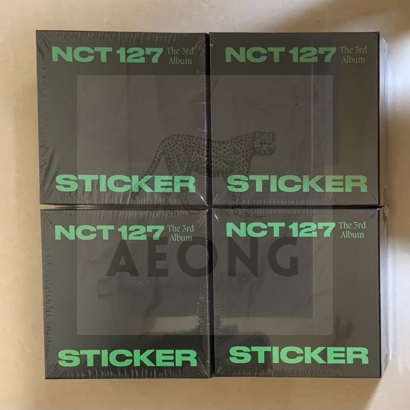 album deluxe box nct 127 sticker tshirt sm global shop usa (chat sebelum checkout)