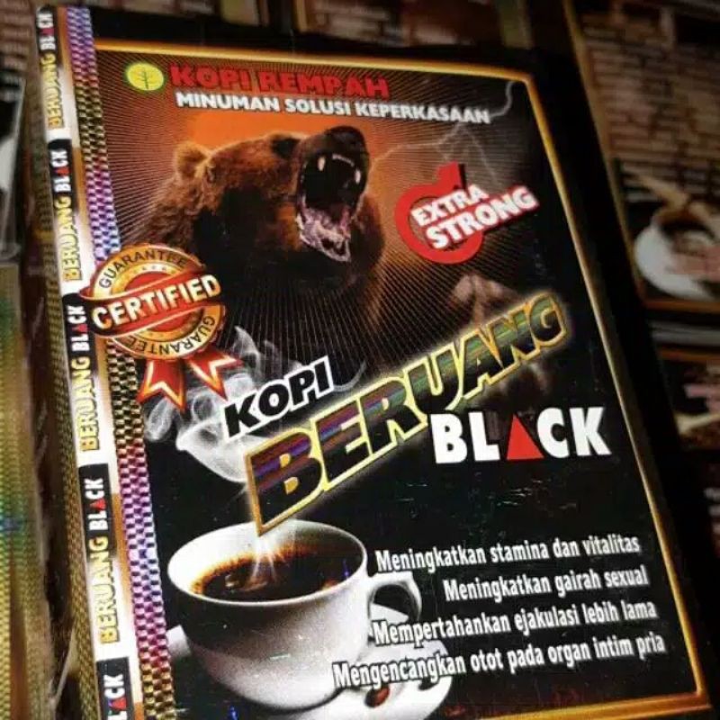 

Beruang Hitam Kopi instan coffee kopiberuangblack