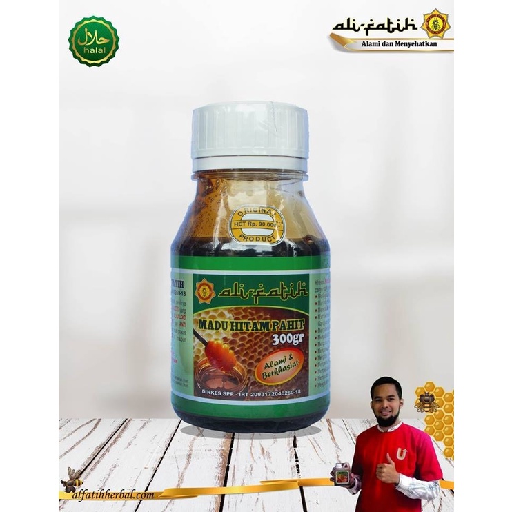 

Madu Hitam Pahit Ali Fatih Bagus untuk Asam Urat Diabetes 300 gram