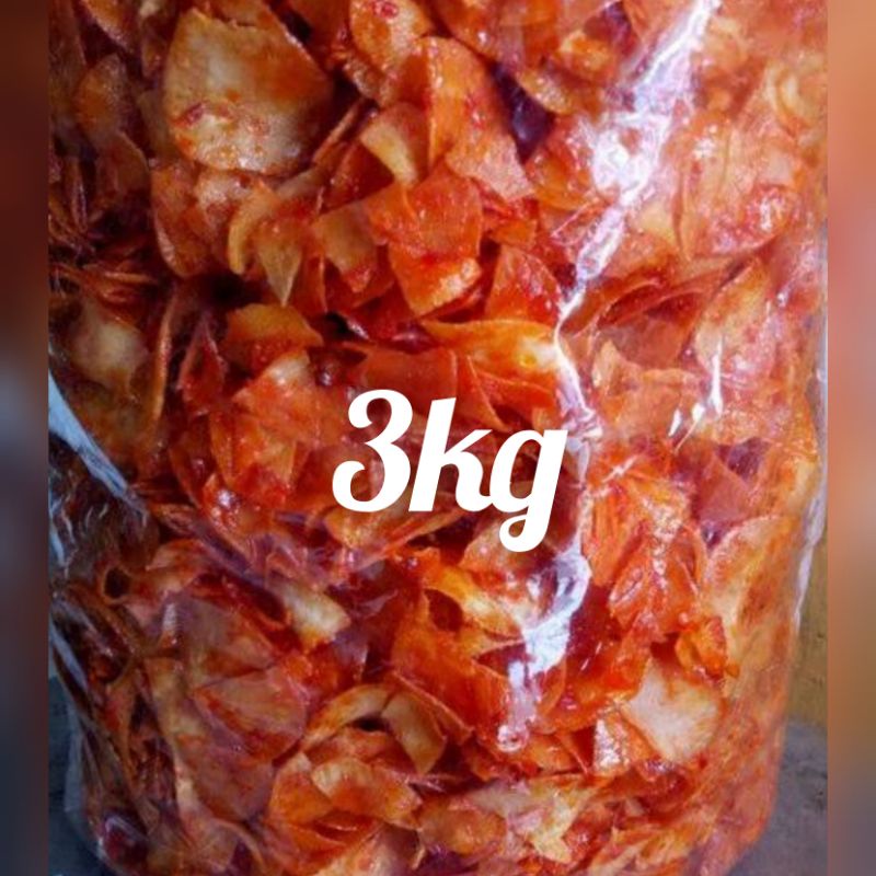 

KERIPIK SINGKONG PEDAS MANIS 3KG