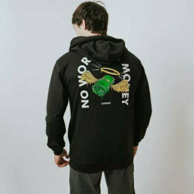 JAKET HOODIE PRIA LIVEHAF NOWORK PULLOVER ORIGINAL BERKUALITAS