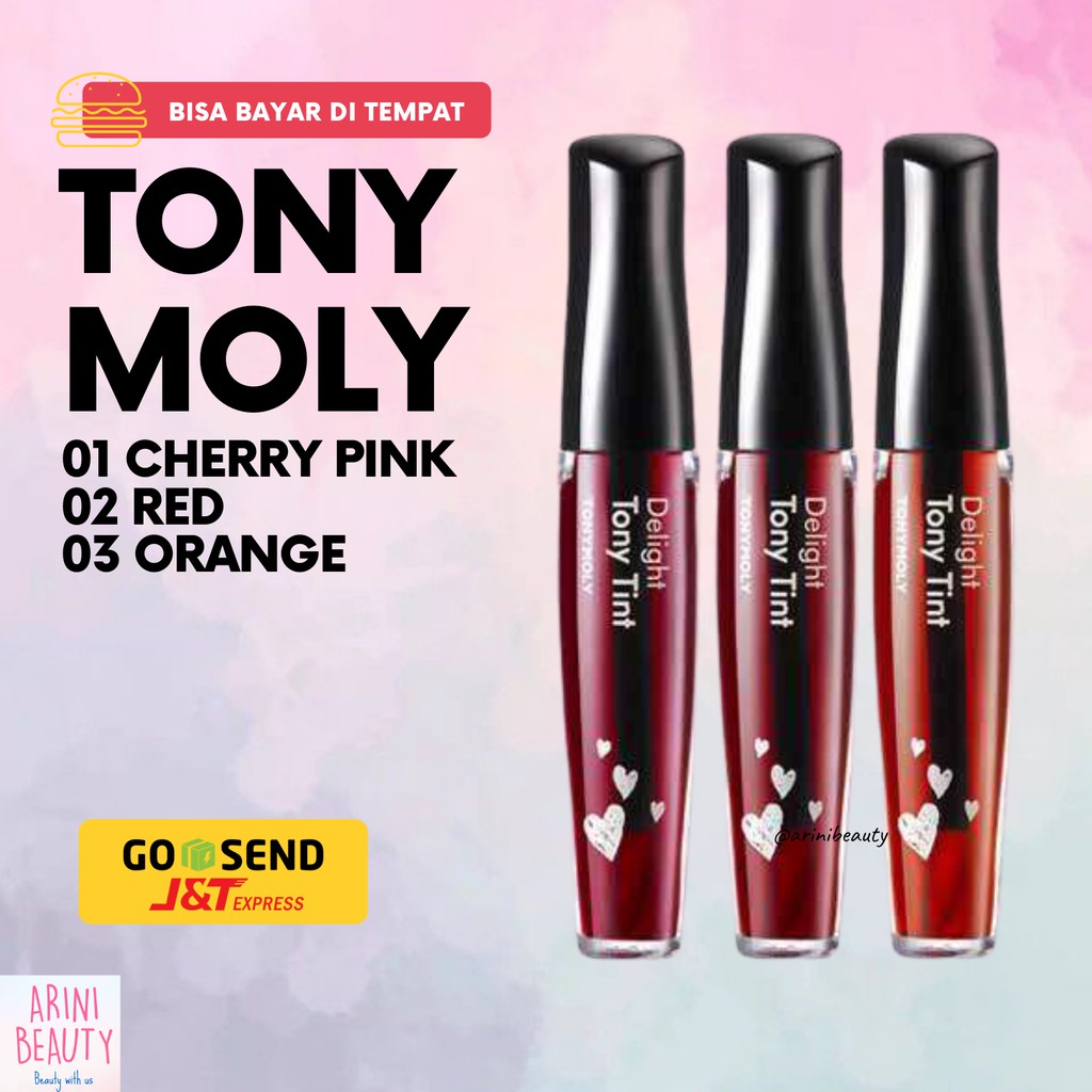 LIPTINT TONY MOLY KOREA ORIGINAL/Tonymoly liptint (WAJIB TAMBAHKAN ...