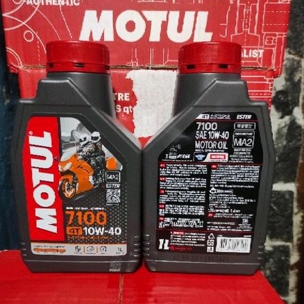 oli Motul 7100 4 tax 1 liter MA2 Ester full sintetik 100% original