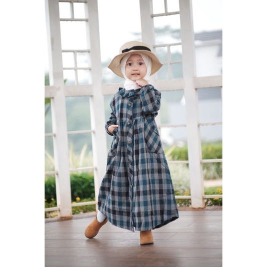 Gamis Flanel anak kualitas premium