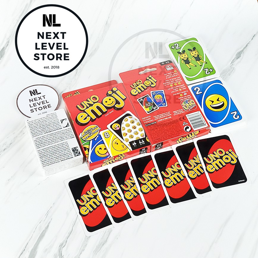 UNO Emoji Card Game READY NEW HOT SALE