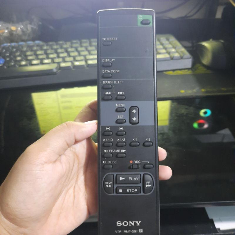 REMOTE REMOT SONY VTR RMT-DS11 ORIGINAL ASLI