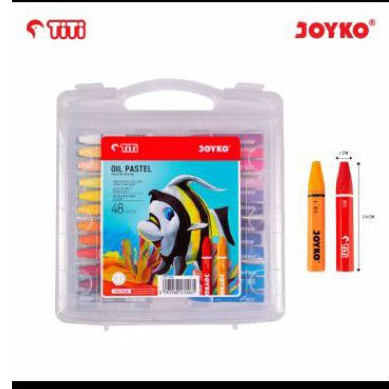 

crayon oil pastel joyko isi 48