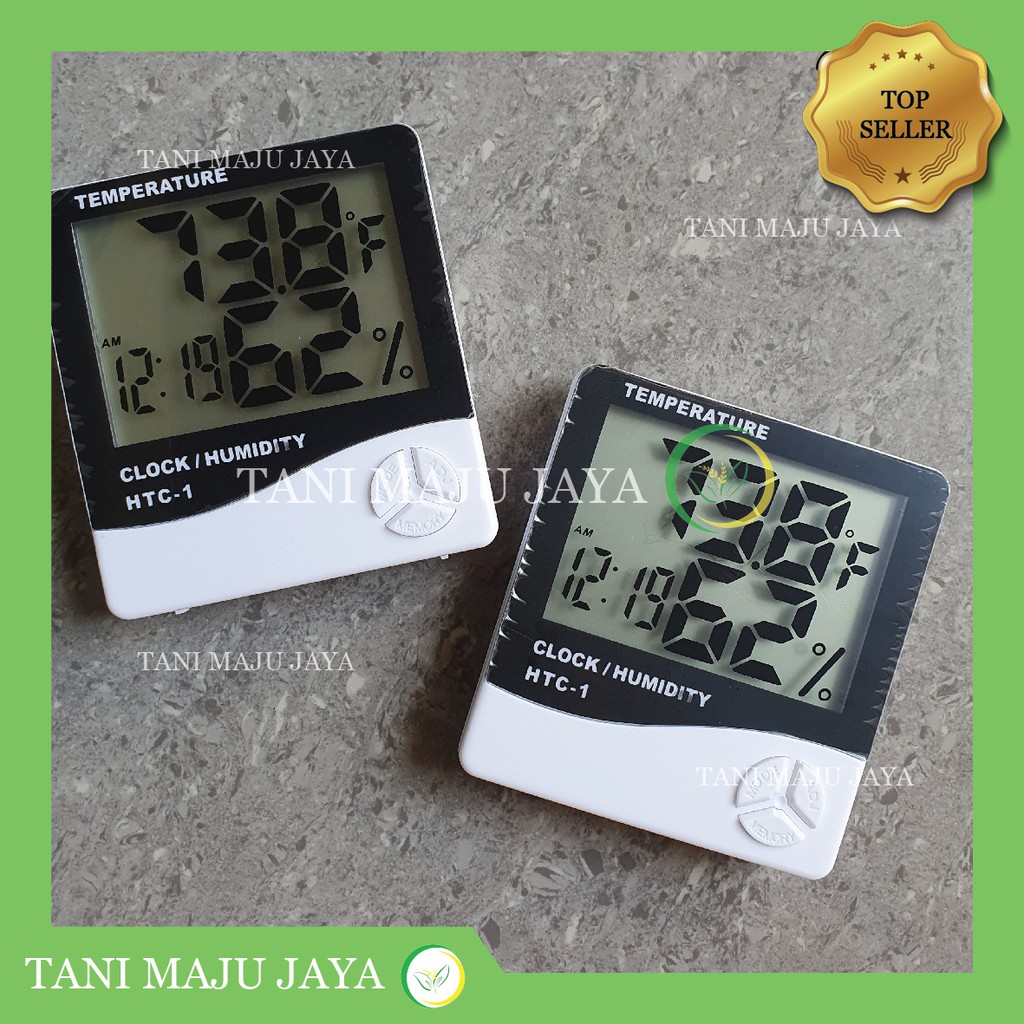 Termometer & Hygrometer Digital Alat Pengukur Suhu Ruangan