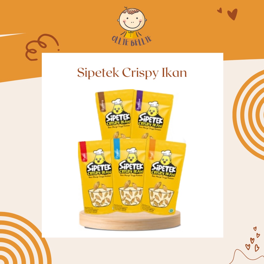

SIPETEK crispy ikan keripik kalsium mpasi camilan balita