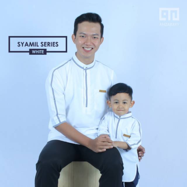 Koko Couple Ayah Anak Original Ahzarayy / Kurta Couple Ayah Anak Ori Ahzarayy