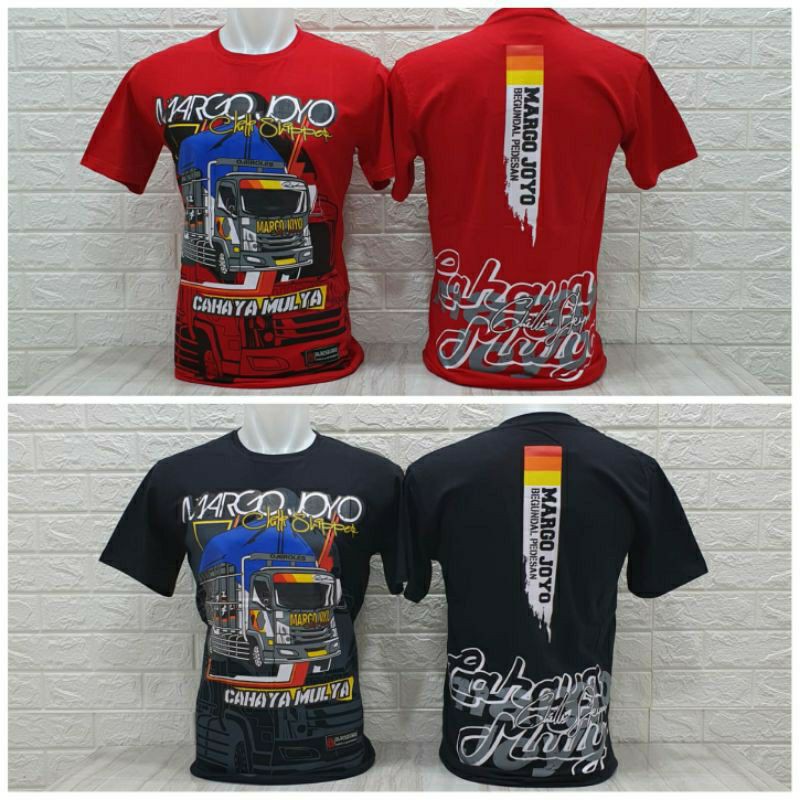 Kaos Truck Margo Joyo Pria terbaru ( kirim cod )