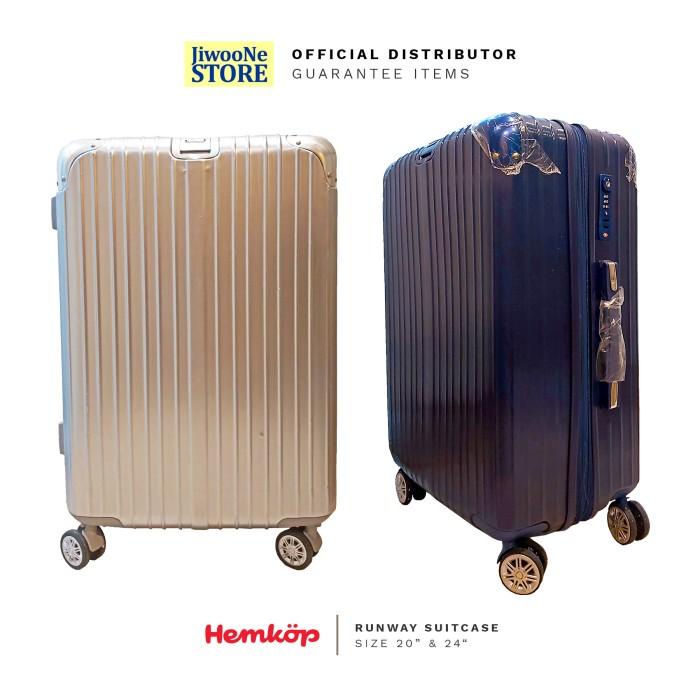 Cuci Gudang - Hemkop Travel Suitcase Koper [24 Inch] - Defect