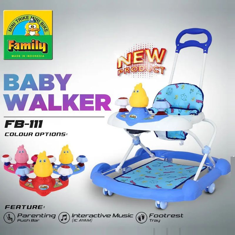 READY STOK BABY WALKER FAMILY FB111/FB32366/FB211Q/FB511B/FB2121