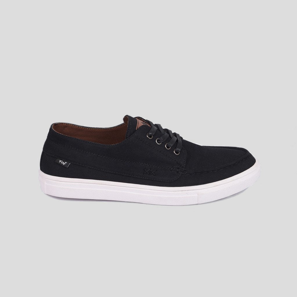 ETERNAL BLACK |ManNeedMe x FSTP| Sepatu Sneakers Pria Casual ORI