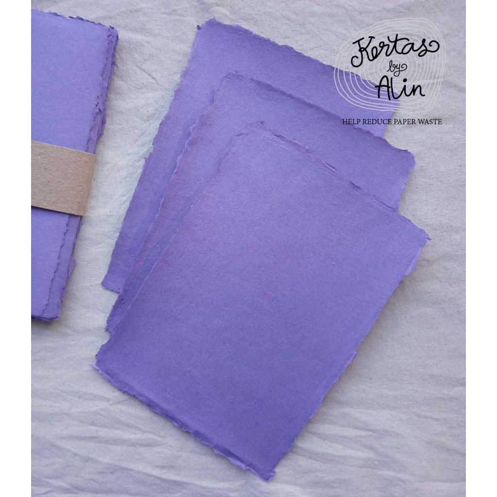 

Kertas Daur Ulang A4 Warna Medium Purple – Handmade & Ramah Lingkungan