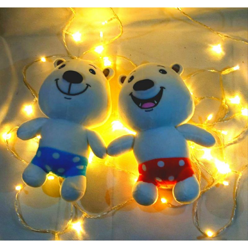 Bernard's Doll Red Boxer||Boneka Animasi Bernard||Mainan Anak