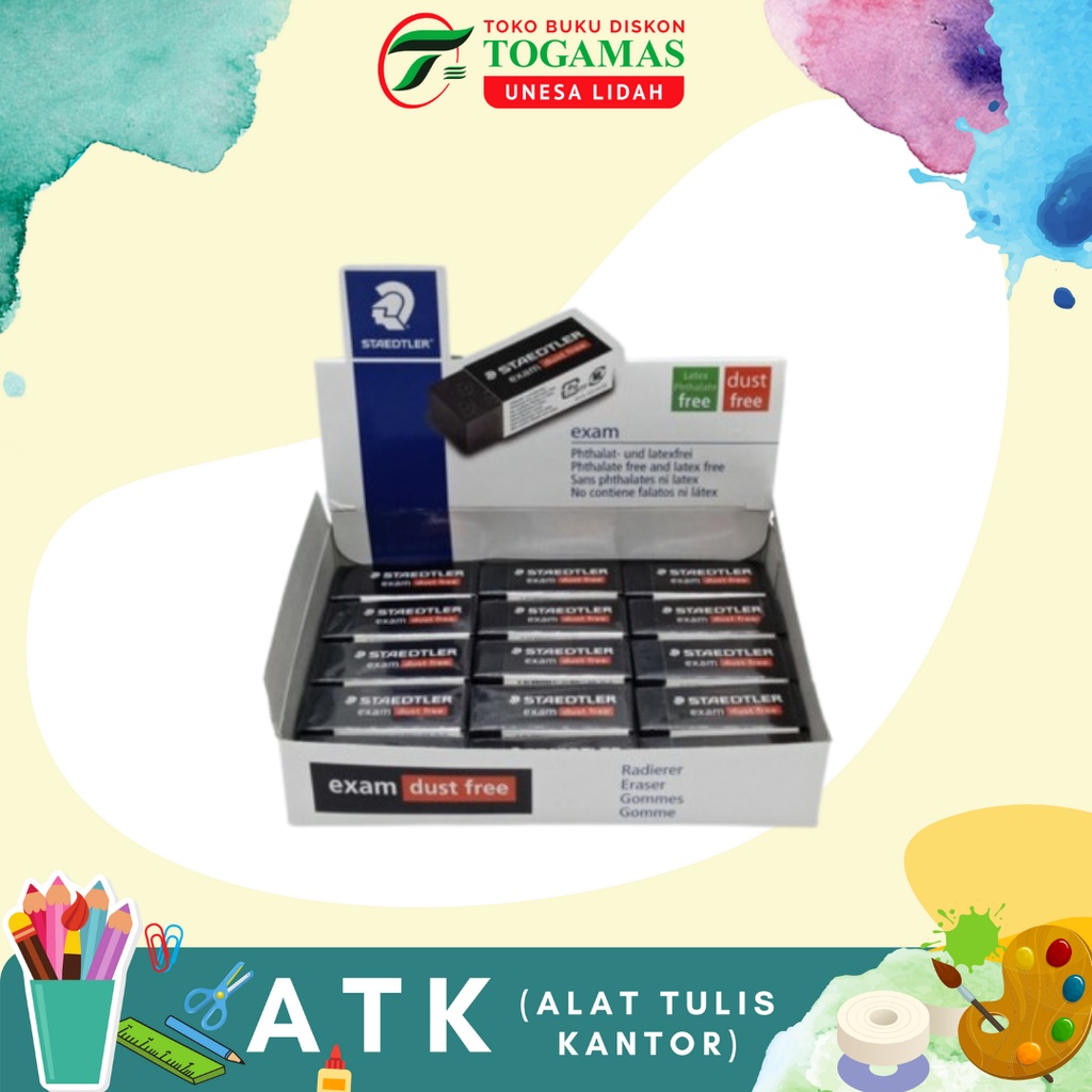 

ERASER RASOPLAST 526 E30 STAEDLER BLACK / PENGHAPUS PENSIL / READY STOCK