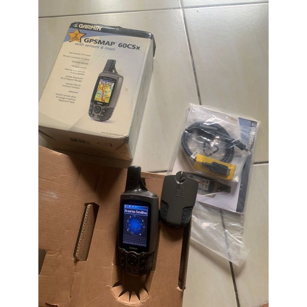 Gps Garmin 60csx lengkap