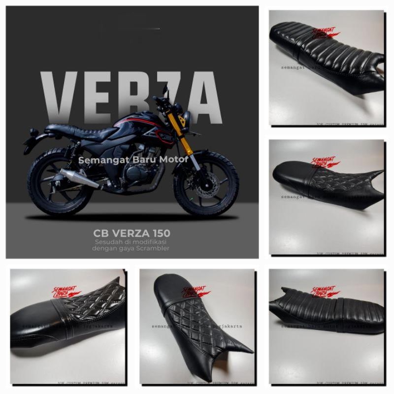 jok motor custom verza lengkap begel jok original