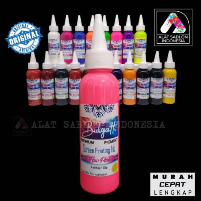 BIANG WARNA SABLON PINK STABILO PIGMEN FLO PINK BULGATTI