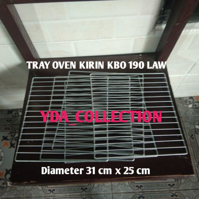 tray oven kirin / rak jari jari oven kirin kbo 190 law / oven kirin tipe kbo 190 law