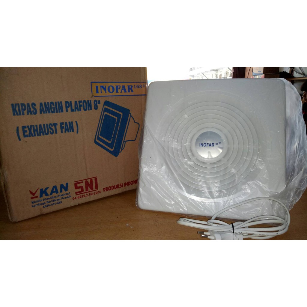 Kipas Angin platfon atau exhaust fan 8 inchi Medan elektronik