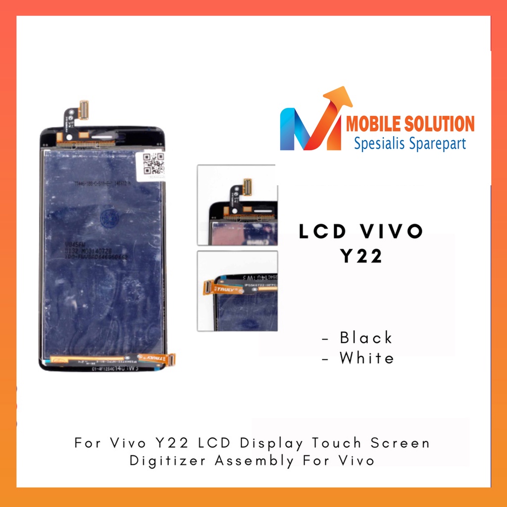 Grosir LCD Vivo Y22 ORIGINAL 100% Fullset Touchscreen Garansi + Packing / Bubbel