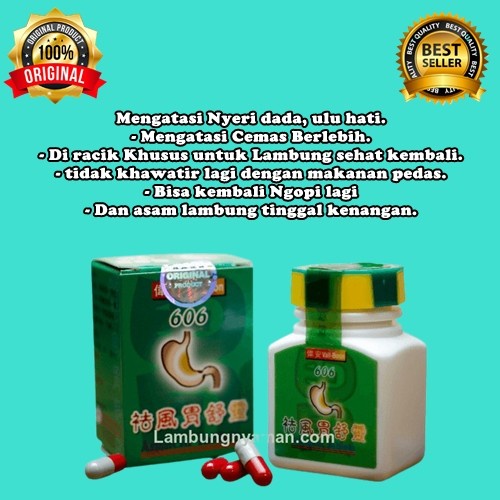 AMPUH obat maagh china herbal ampuh antasida 606 original 100% obat asam lambung kronis herbal ampuh